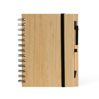 Caderno de Papelão com Caneta